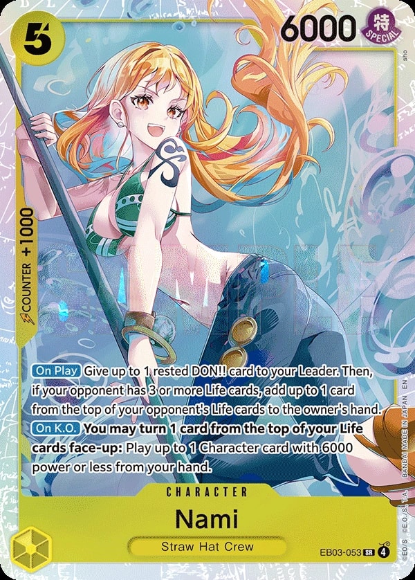 Extra Booster: One Piece Heroines Edition card list