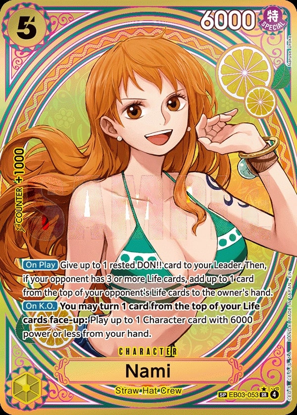 Nami (053) (SP) One Piece card
