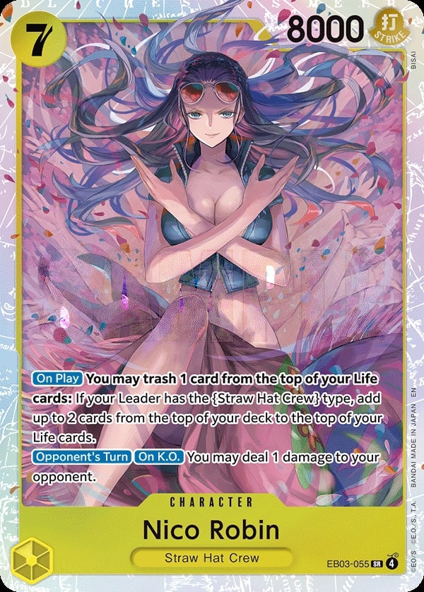 Nico Robin EB03-055 One Piece card