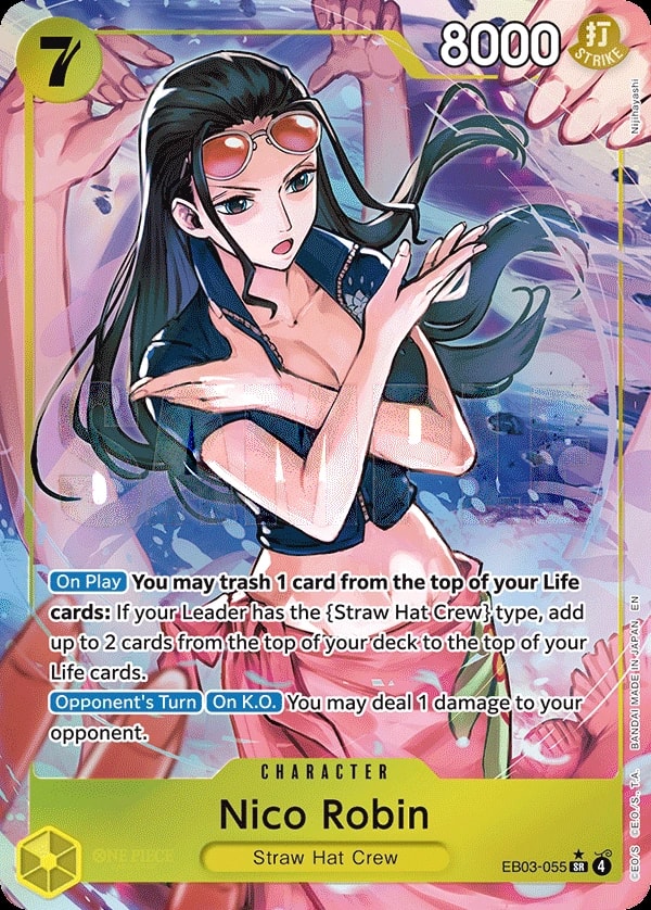 Nico Robin (055) (Alternate Art) One Piece card