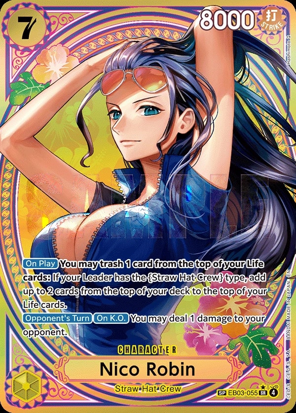 Nico Robin (055) (SP) One Piece card