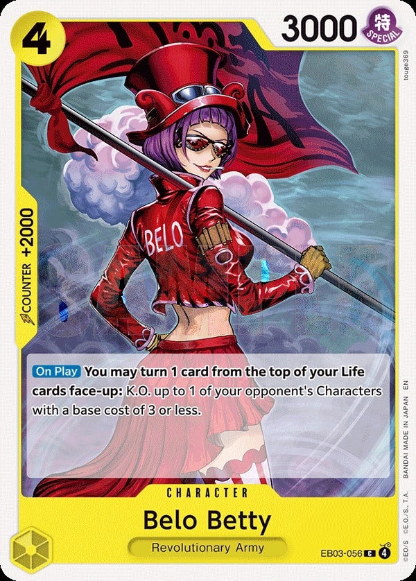Belo Betty (EB03-056) — Common One Piece card