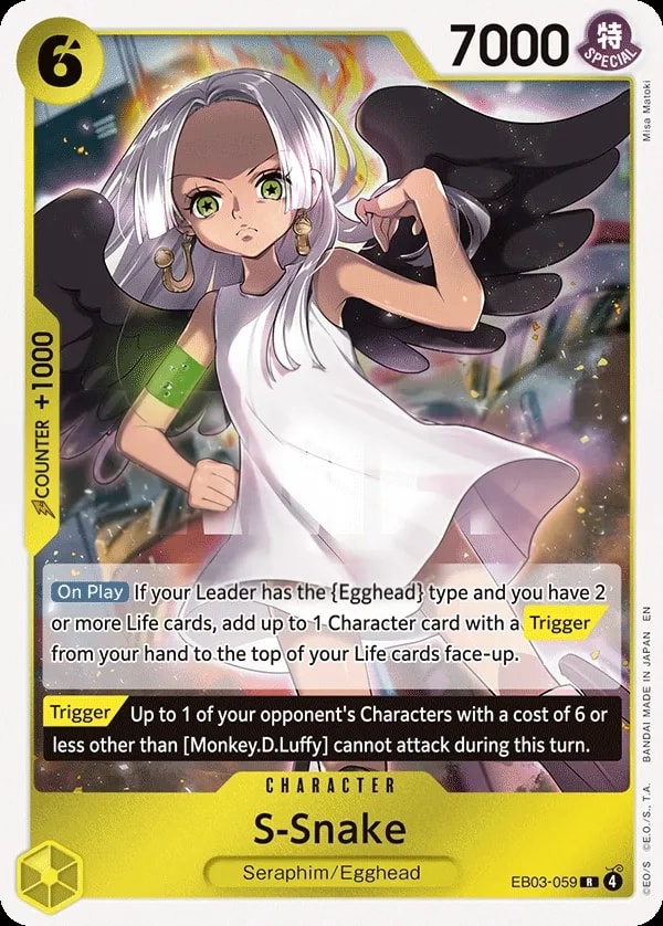 S-Snake (EB03-059) — Rare One Piece card