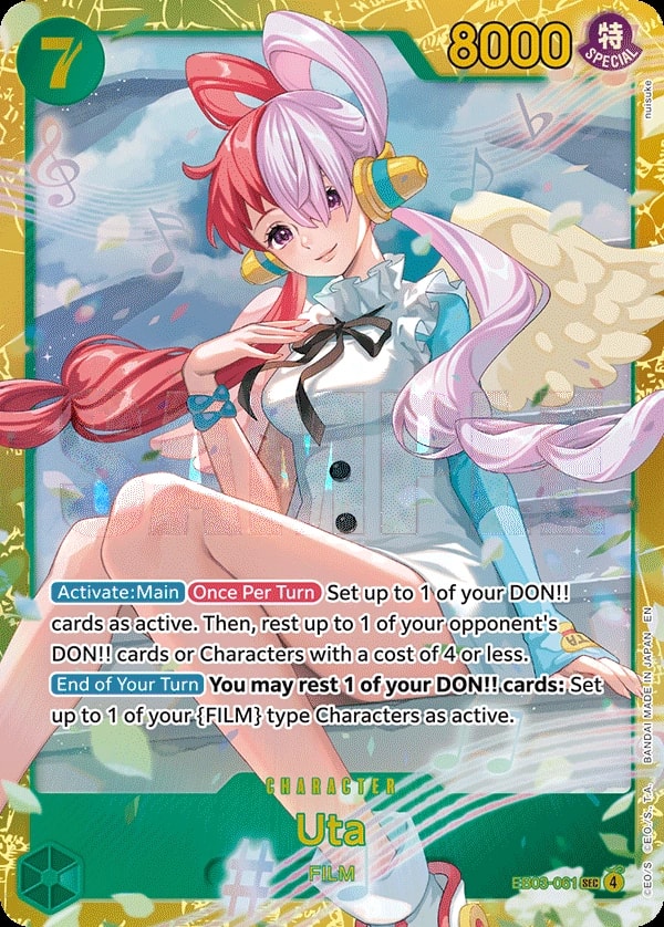 Uta EB03-061 One Piece card