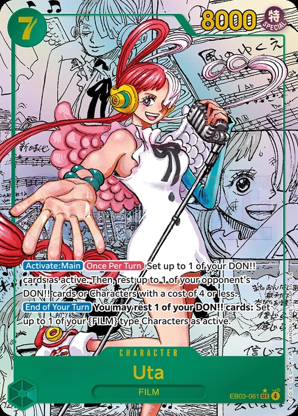 Uta (061) (Manga) One Piece card