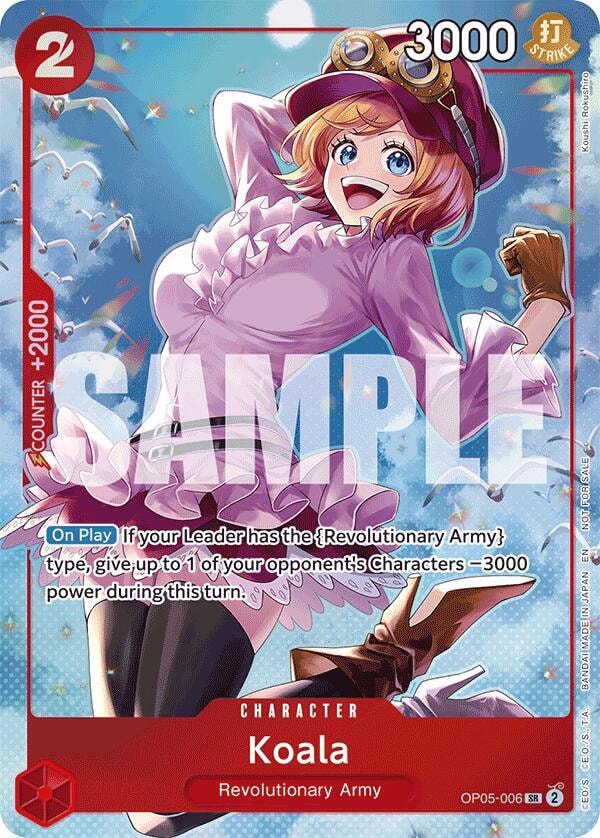Koala (006) One Piece card