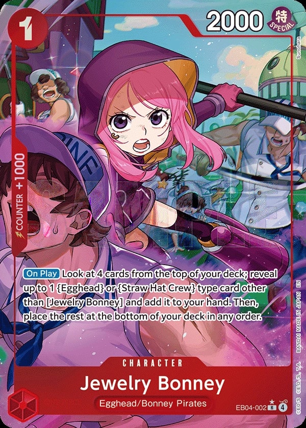 Jewelry Bonney (002) (EB04-002) One Piece card