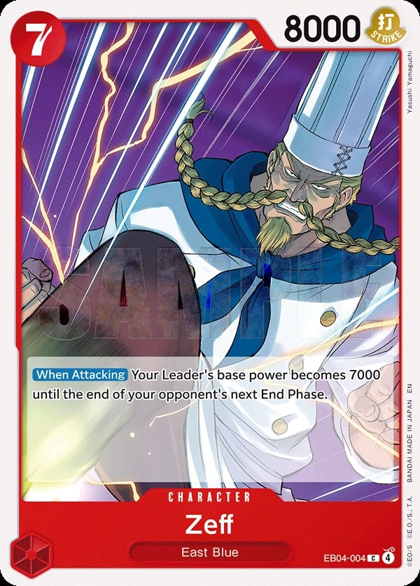 Zeff (EB04-004) — Common One Piece card