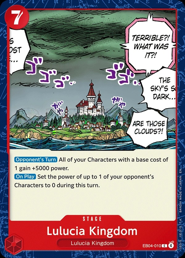 Lulucia Kingdom (EB04-010) — Common One Piece card
