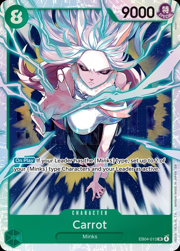 Carrot EB04-013 One Piece card