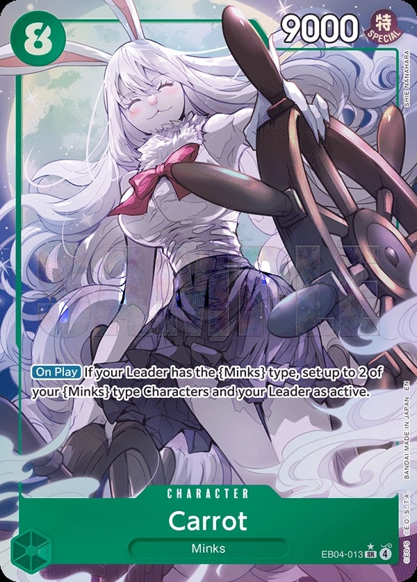 Carrot (013) (Alternate Art) One Piece card