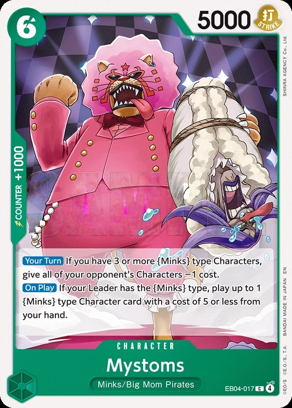 Mystoms (EB04-017) — Common One Piece card