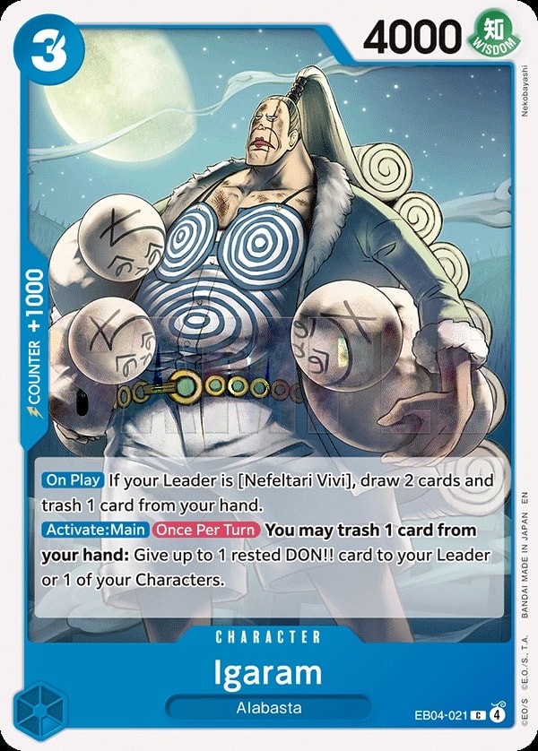 Igaram (EB04-021) — Common One Piece card