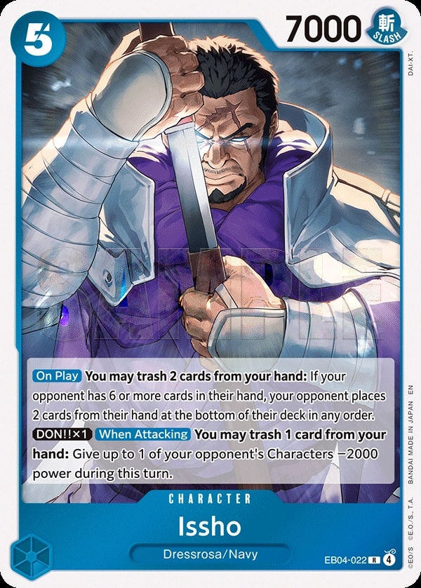 Issho - EB04-022 (EB04-022) — Rare One Piece card