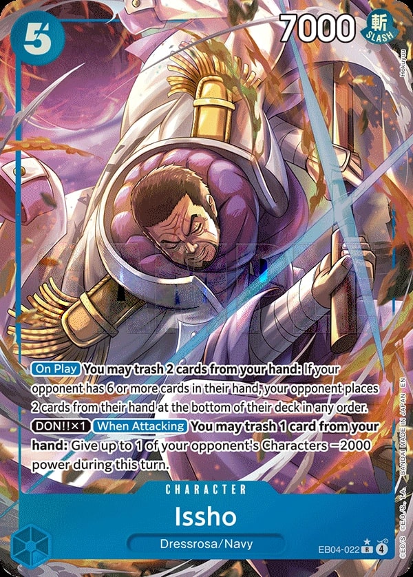 Issho - EB04-022 (022) (Alternate Art) One Piece card
