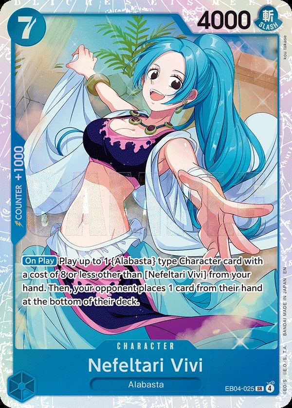 Nefeltari Vivi EB04-025 One Piece card