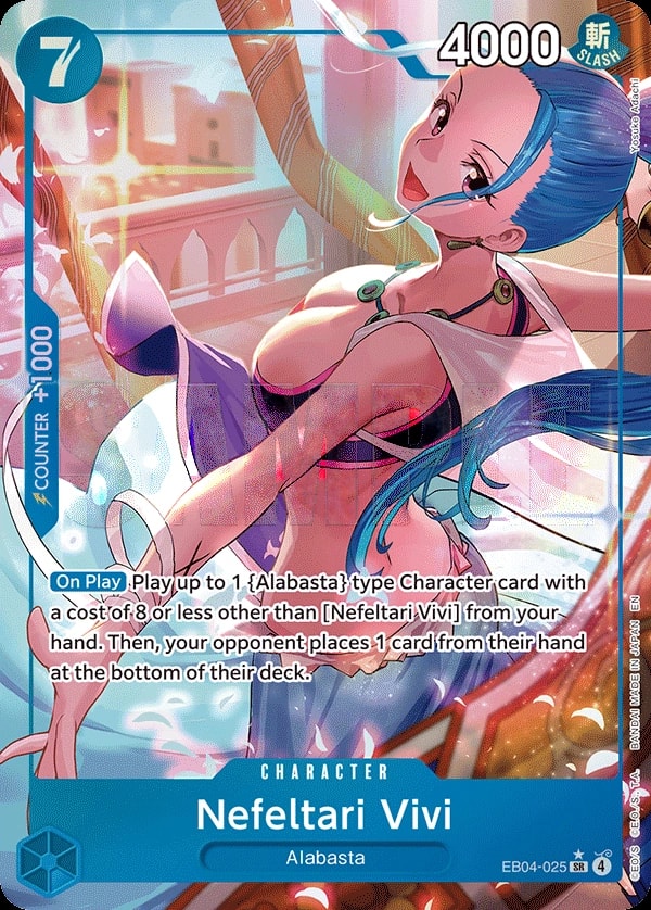 Nefeltari Vivi (025) (Alternate Art) One Piece card
