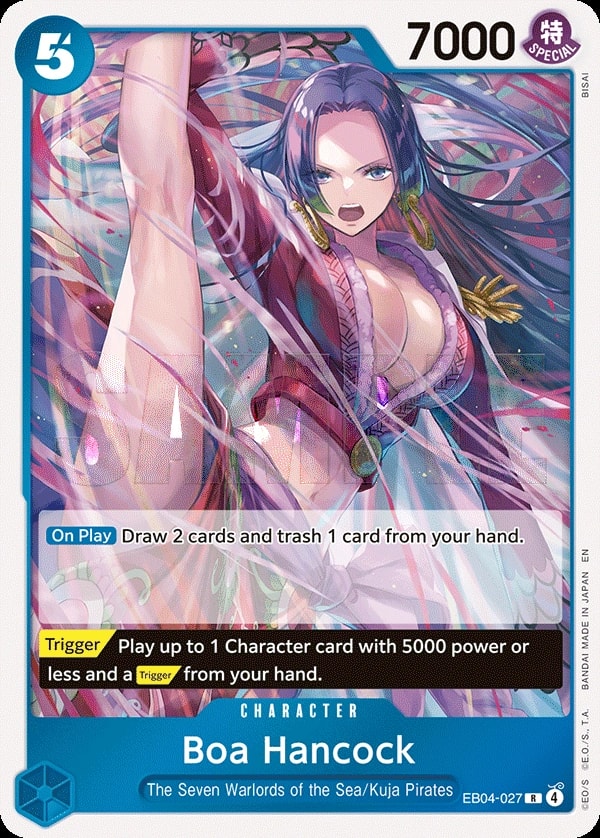 Boa Hancock - EB04-027 (EB04-027) — Rare One Piece card