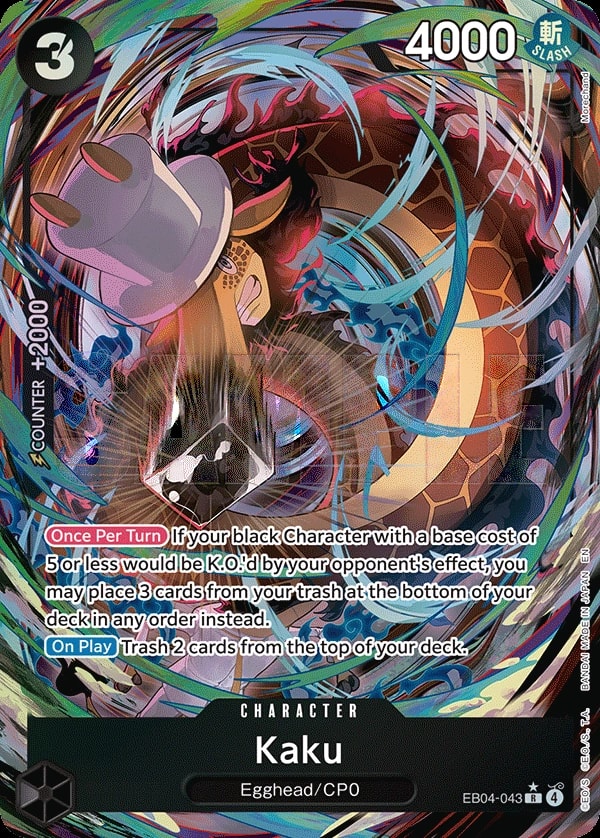 Kaku (043) (Alternate Art) One Piece card