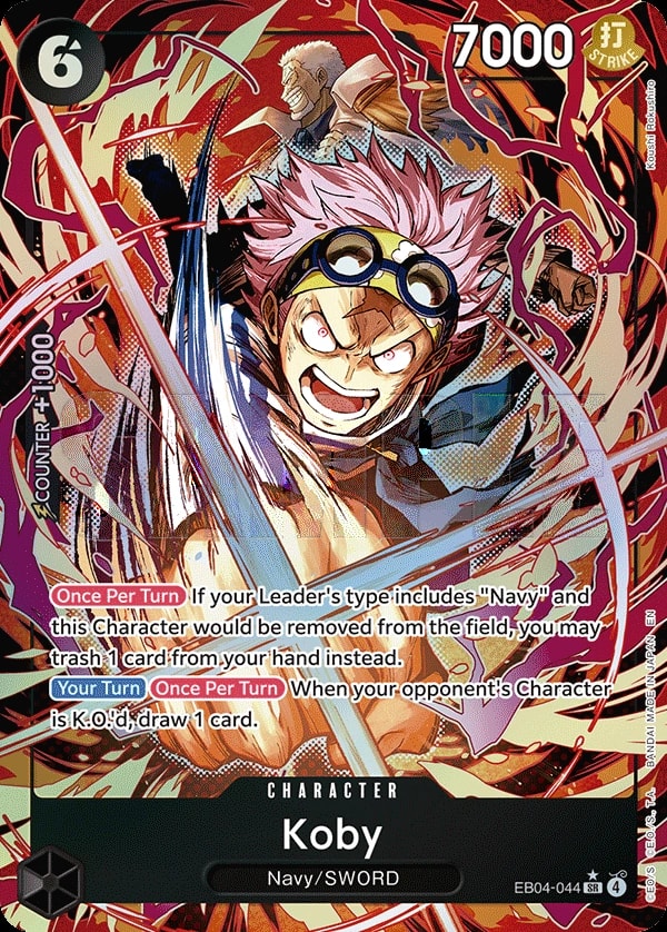 Koby (044) (EB04-044) One Piece card