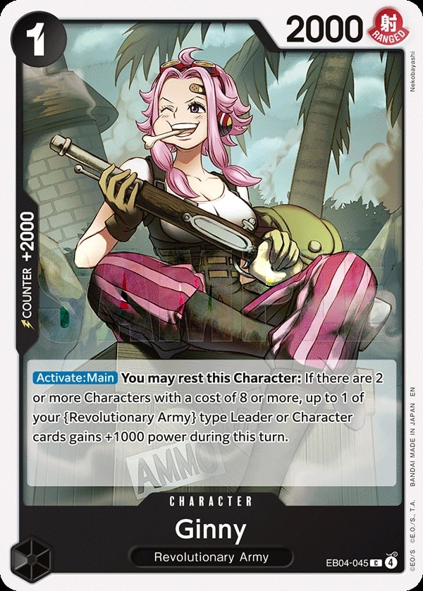 Ginny (EB04-045) — Common One Piece card