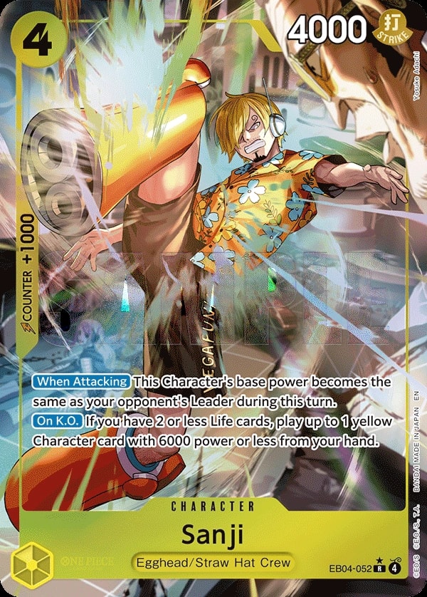 Sanji (052) (EB04-052) One Piece card