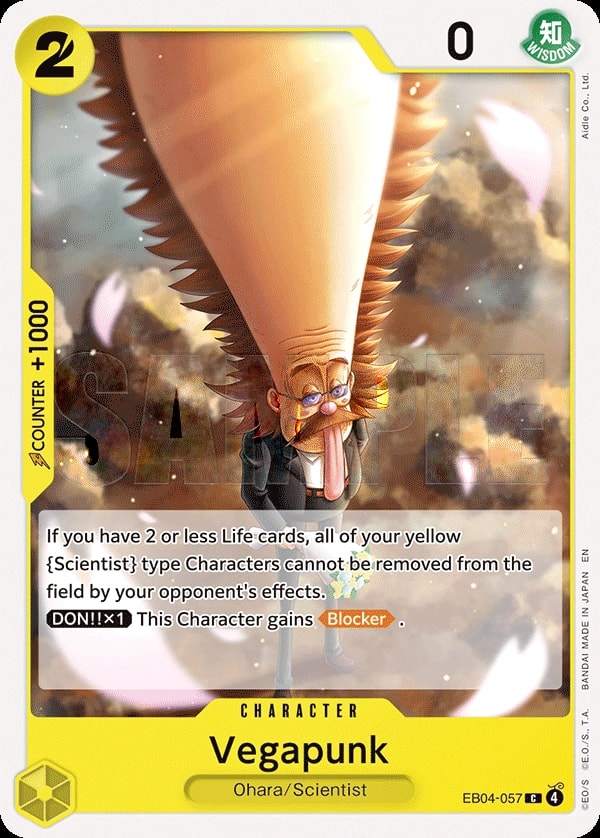 Vegapunk (EB04-057) — Common One Piece card