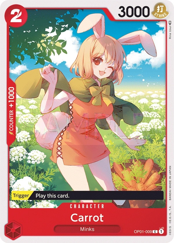 Carrot (OP01-009) — Common One Piece card