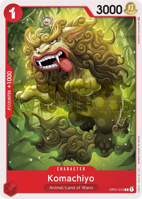 Komachiyo (OP01-010) — Common One Piece card