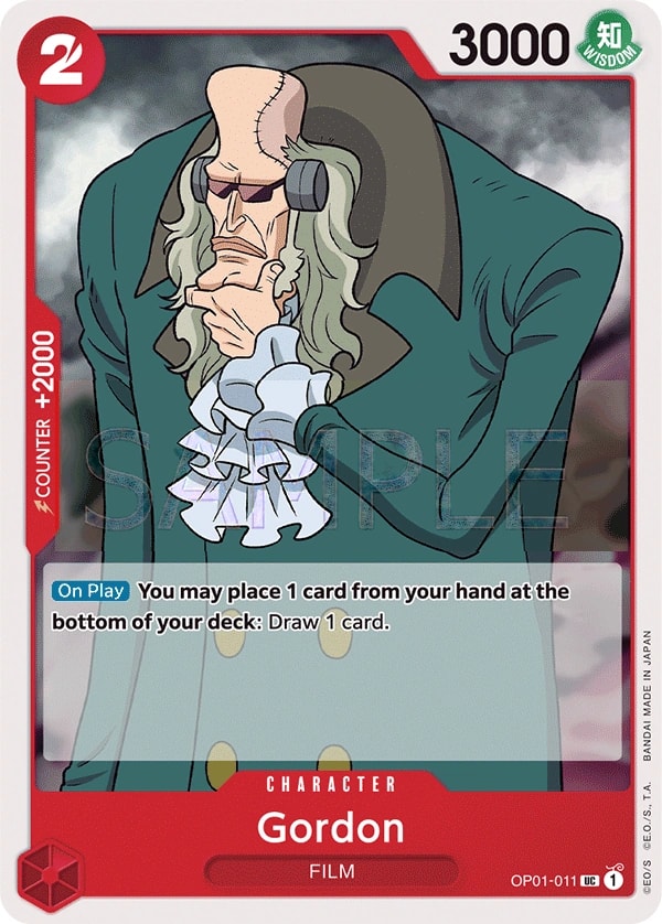 Gordon (OP01-011) — Uncommon One Piece card