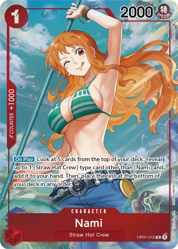 Nami (016) (Parallel) One Piece card
