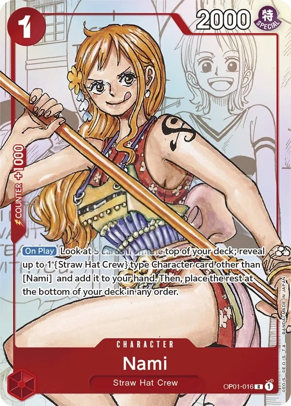 Nami (016) (SP) One Piece card