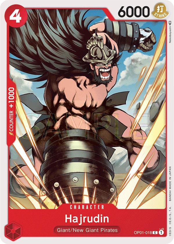 Hajrudin (OP01-018) — Common One Piece card