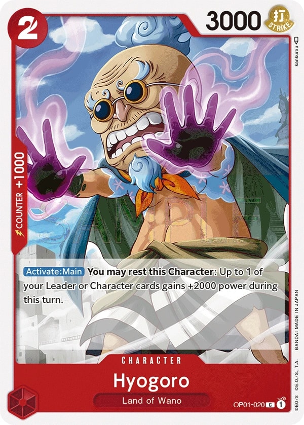 Hyogoro (OP01-020) — Common One Piece card