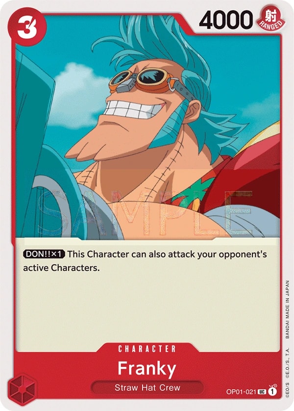 Franky (OP01-021) — Uncommon One Piece card