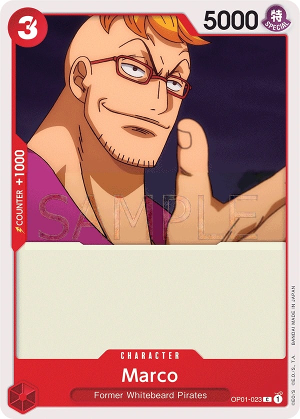 Marco (OP01-023) — Common One Piece card