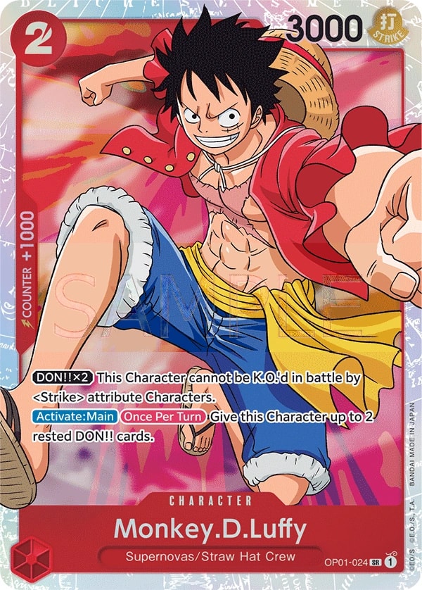 Monkey.D.Luffy OP01-024 One Piece card