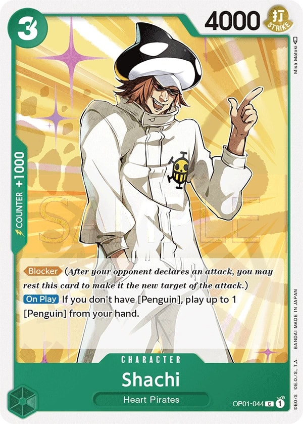 Shachi (OP01-044) — Common One Piece card