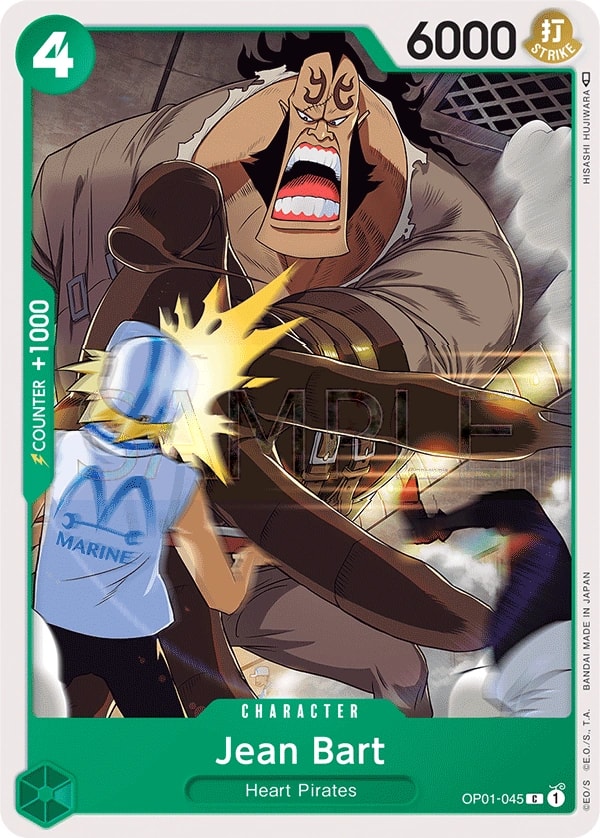 Jean Bart (OP01-045) — Common One Piece card