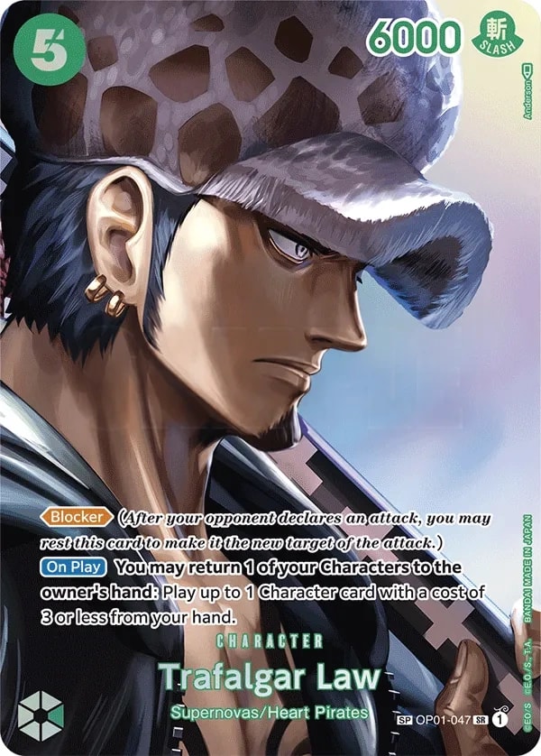 Trafalgar Law (047) (SP) One Piece card