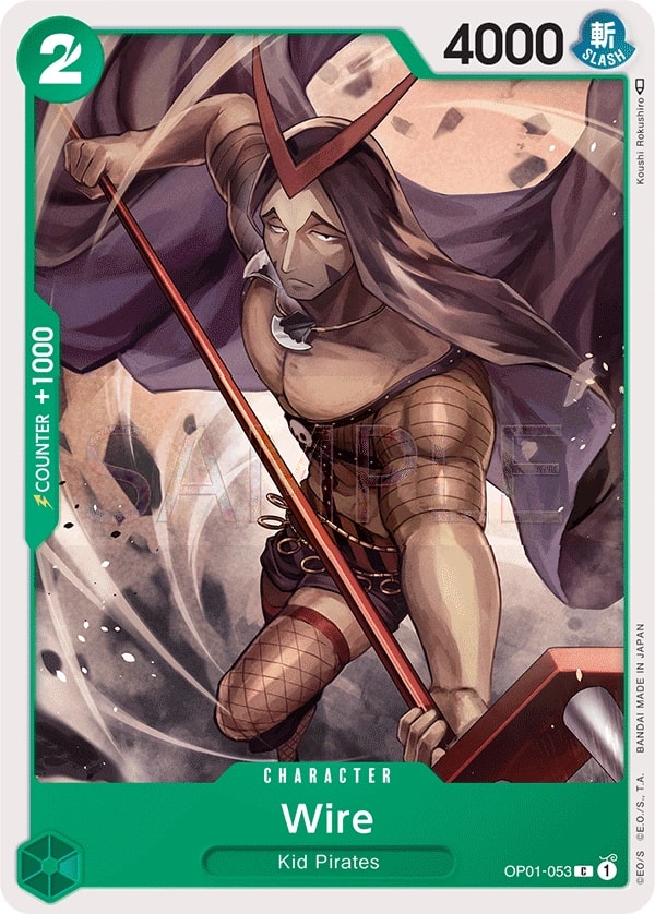 Wire (OP01-053) — Common One Piece card