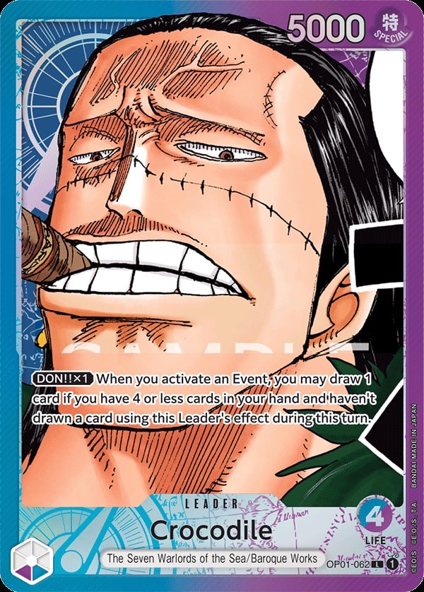 Crocodile (062) (Parallel) One Piece card