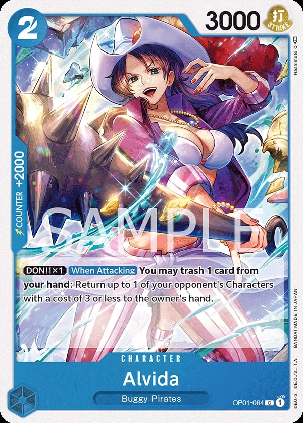 Alvida (OP01-064) — Common One Piece card