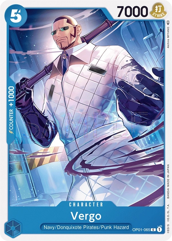 Vergo (OP01-065) — Common One Piece card
