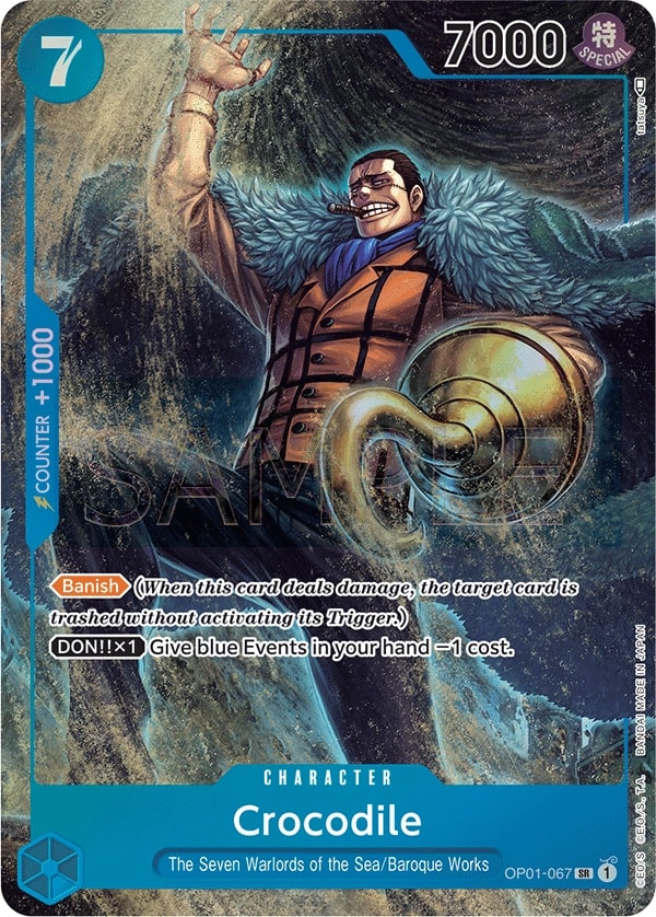 Crocodile (067) (Parallel) One Piece card
