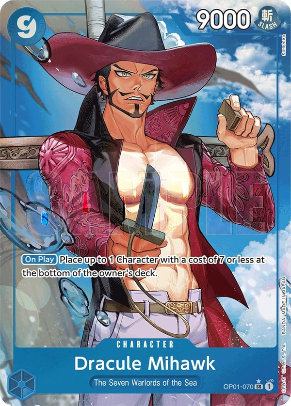 Dracule Mihawk (070) (OP01-070) One Piece card