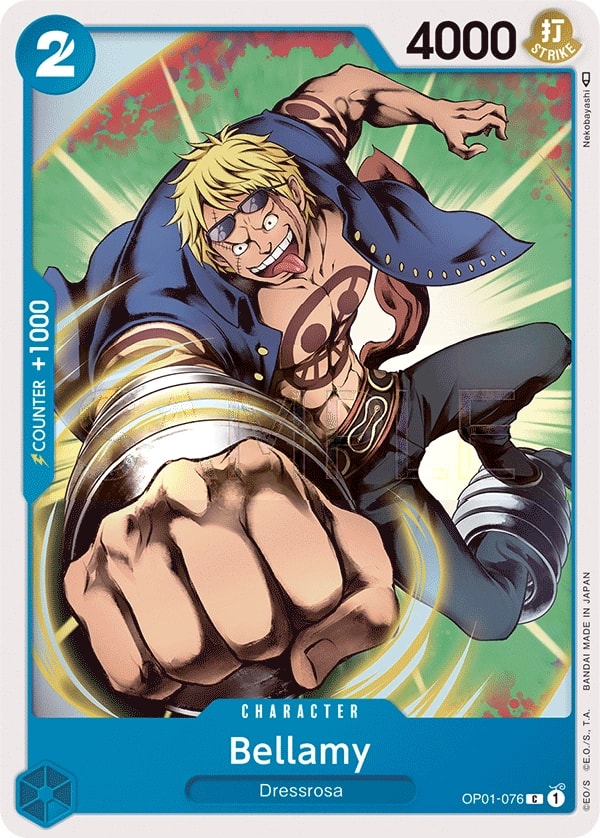 Bellamy (OP01-076) — Common One Piece card