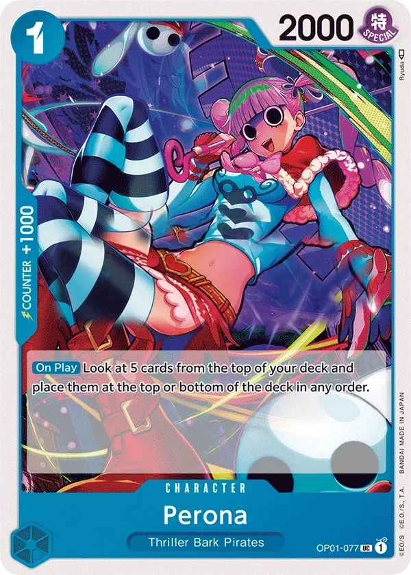 Perona (OP01-077) — Uncommon One Piece card