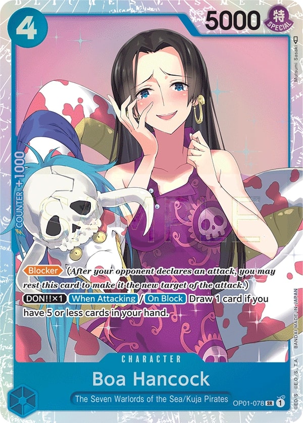 Boa Hancock OP01-078 One Piece card