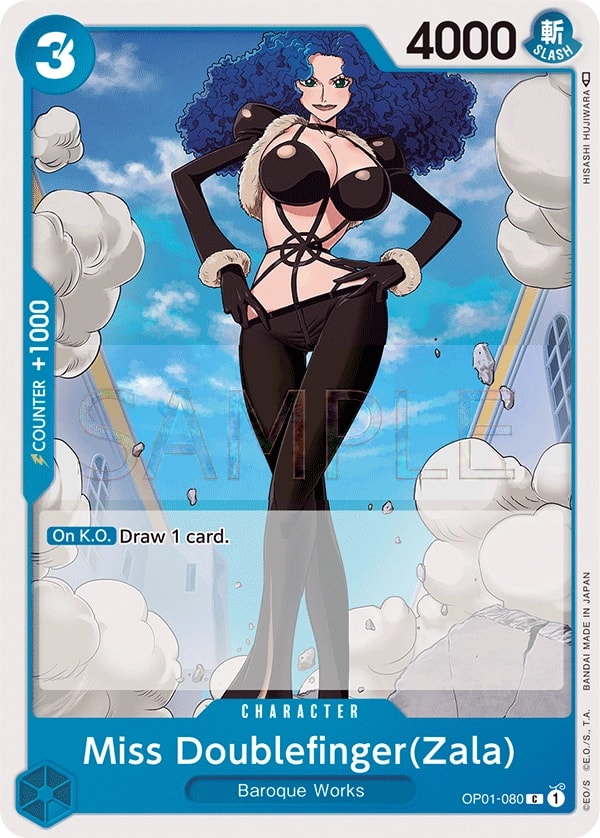 Miss Doublefinger (OP01-080) — Common One Piece card